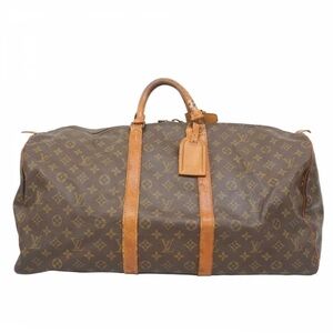 Authentic Louis Vuitton Keepall 55 monogram unisex travel duffle bag weekend